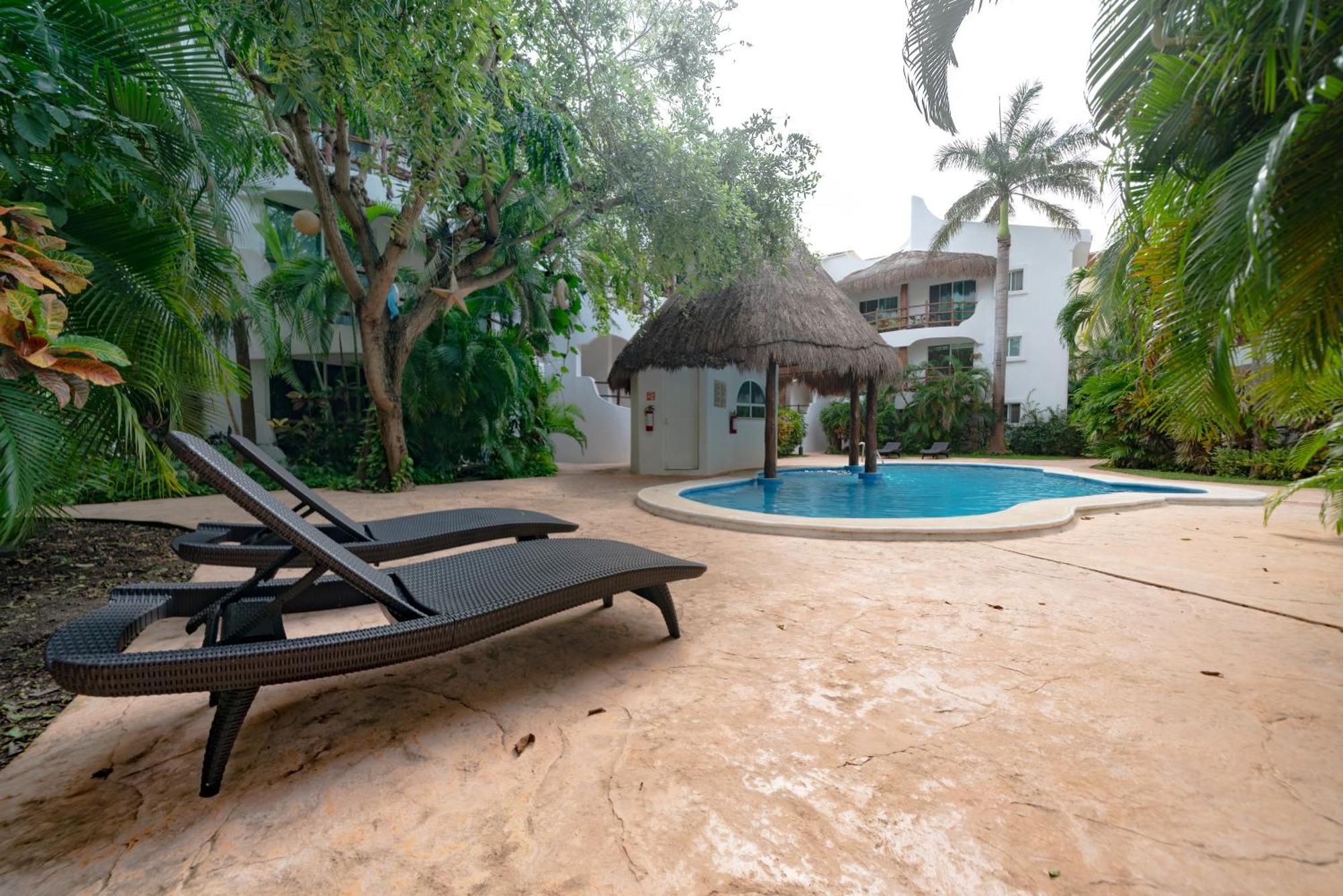 3 Bedroom With Pool - Lirios Playacar Phase Ll - Melrose Place *